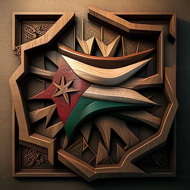 3D model Palestine (STL)